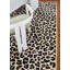 Fauve Hand Tufted Animal Print Area Rug in Naturel/Beige-1851789389