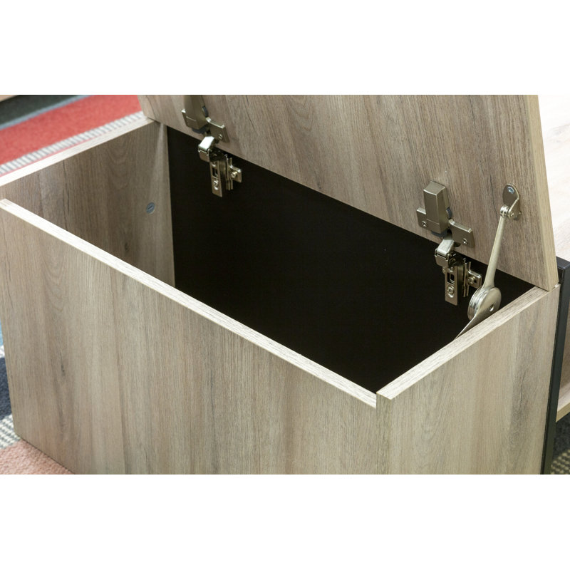Alesia Pedestal Coffee Table with Storage