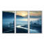 «Morning Fog Over Forest River», ensemble de décorations murales River Mountain-108317703-108317705
