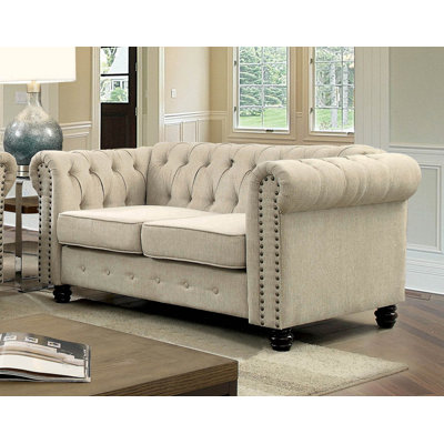 Cathirine Upholstered 60'' Loveseat