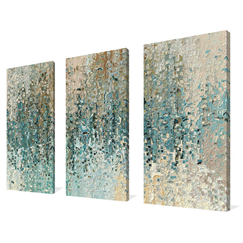 "Révélé. Romains 8:39" par Mark Lawrence, ensemble de 3 impressions sur toile