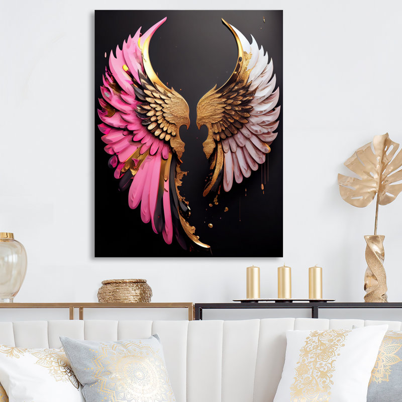 - Décoration murale contemporaine en métal glam, H 20 po x l 12 po x P 1 po