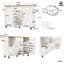 Kitchen Island With 2 Doors And 2 Drawer-607679881
