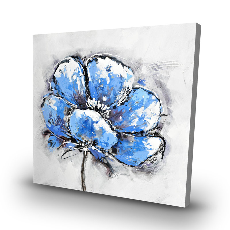 Abstract petals - 32"x32" art on canvas