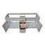 Base de meuble-lavabo double 72 po Hamlet-38600848