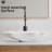 Bathroom Vessel Sink With Shell Shape Design