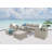 Avrahom 6-Person Wicker Patio Conversation Set-1462612353