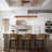 41.3"Led Wood Kitchen Island Pendant-114236309