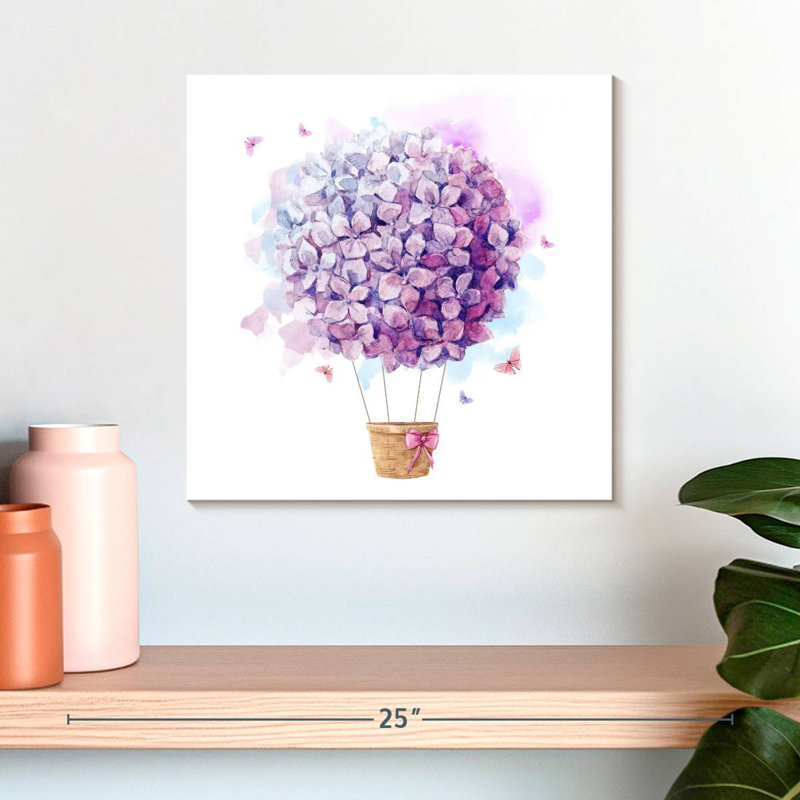 Montgolfière Harnek Hydrangea, H 16 po x l 16 po