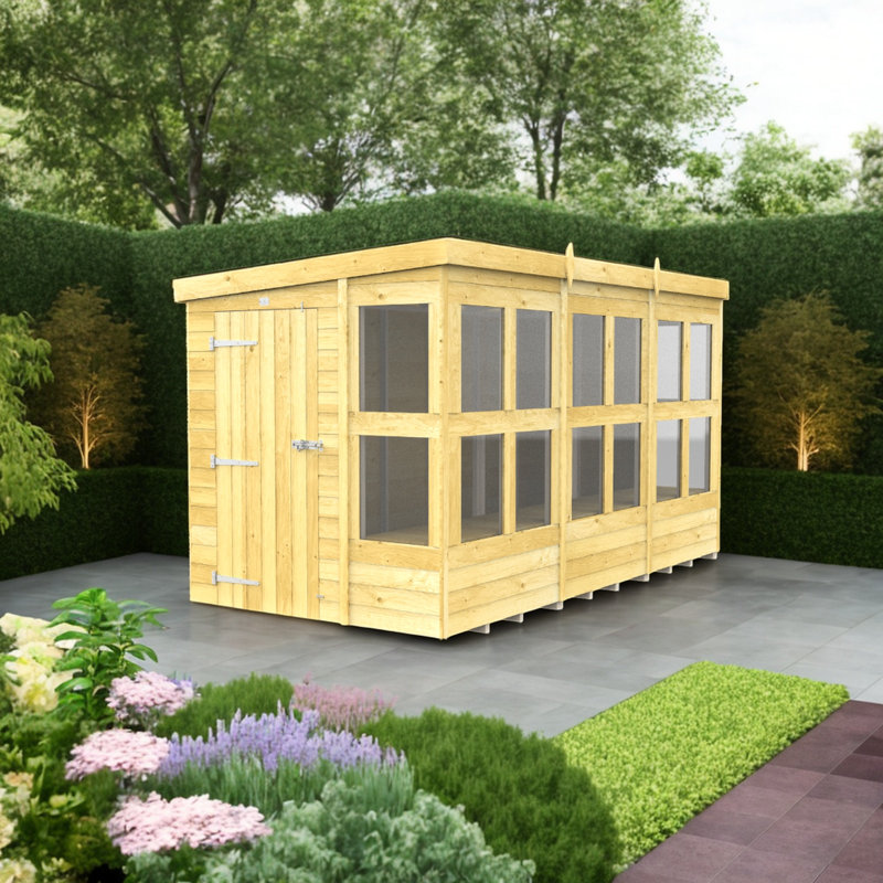 12ft x 6ft Pent Potting Shed