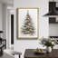Art de Noël arbre de Noël, photos de salon, impression sur toile encadrée-132862883-132862886