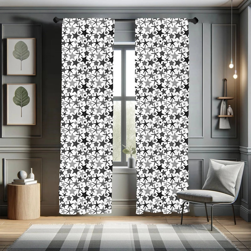 Room Darkening Sliding Panel Pair, 28" x 84"