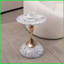 Table basse en métal Mermaid Tail pour le salon Assemblage rapide