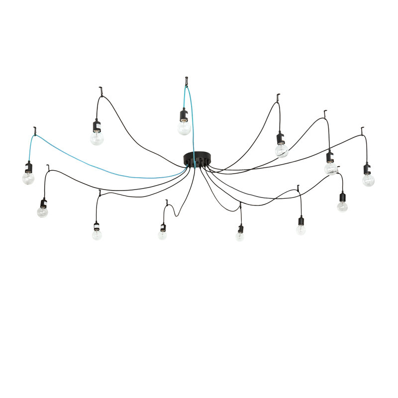 Castiliolite 12 - Light Flush Mount, Blue