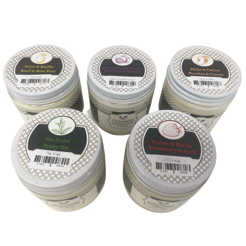 Ensemble de bougies parfumées 5 pièces