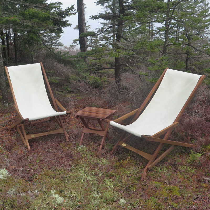 Fauteuil oscillant Damarion, Naturel