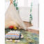 Tapis vert à motif géométrique Patrocinia-40281463