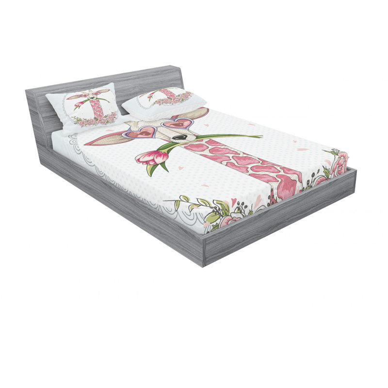 Microfiber Sheet Set, Full/Double Sheet Set with Fitted Sheet