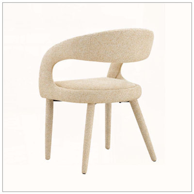 Chaise rembourrée Sherpa