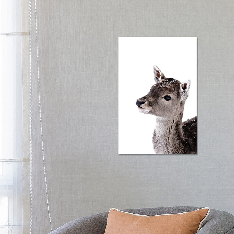 Little Fawn Fiona II by Monika Strigel - Wrapped Canvas Painting, 66.04 cm H x 45.72 cm W x 3.175 cm D