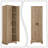 Tall Freestanding Storage Bathroom with high quality MDF board, Adjustable and Fixed Shelves-988638544