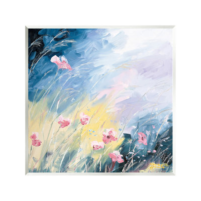 Fleurs avec ombre abstraite, art mural par Meredith Howse