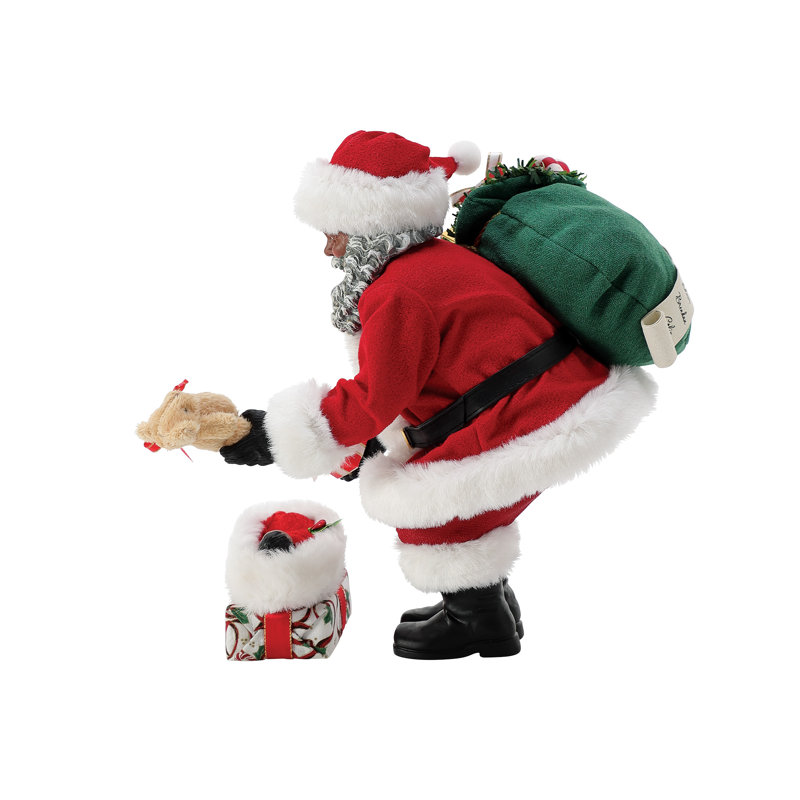 Ensemble de figurines de père Noël et de bébé possibles possibles Dreams Christmas Traditions 10,5 pouces