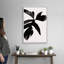 «Black Leaf», art mural sur toile-874062617-874062616
