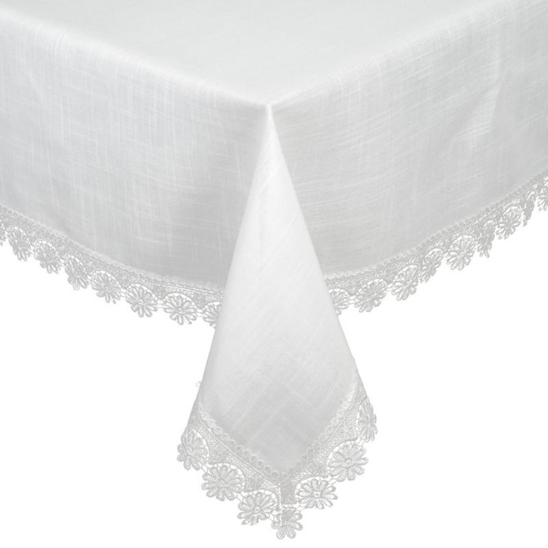 Tanita Tablecloth 70X150 Cm Silver, 70cm W x 150cm L