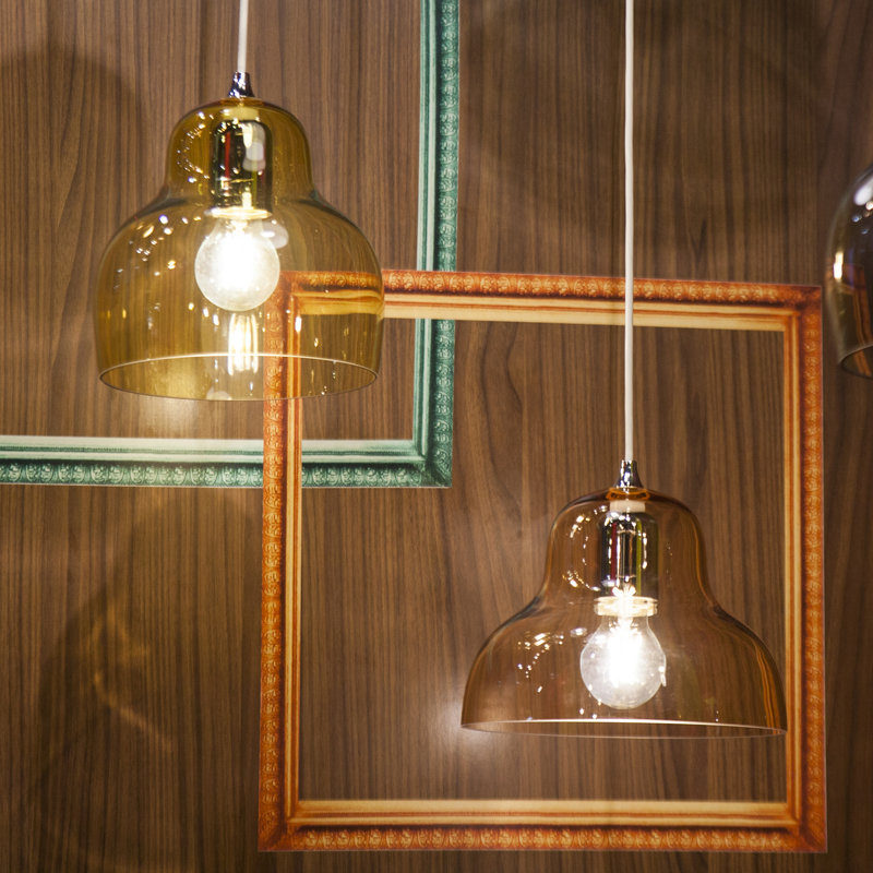 Essentials 1 - Light Single Pendant, Red