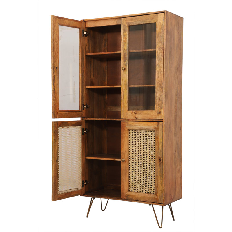 Chetram Rattan Display Cabinet