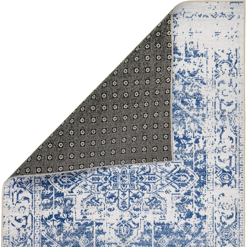 Jayvon Washable Abstract Indoor Rug, Runner 2'8" x 8'