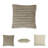 Jaciah Striped Wool Blend Reversible Throw Pillow