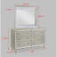 Commode de chambre 1Pc
