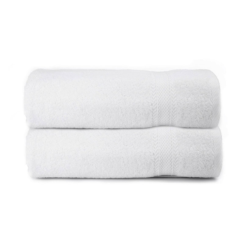 Ensemble de serviettes de bain en coton 2 pièces 100% forreston