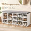 Banc de rangement pour chaussures 15 paires Jurina-144267485
