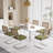Rectangle Glass Top Dining Set-1018318998-1018318999-1028755026
