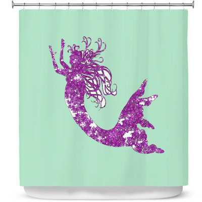 Rideau de douche simple sirène ii Bellingham
