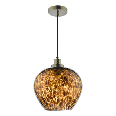 Chiadi 1 - Light Amber Glass Pendant