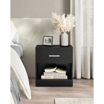 Maxxen 39cm W Manufactured Wood Bedside Table