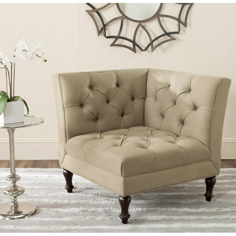 Fauteuil Urbanski, Polyester doré antique