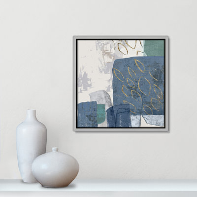 Shape of Formation II - Blue Square Version Print par Casa Fine Arts