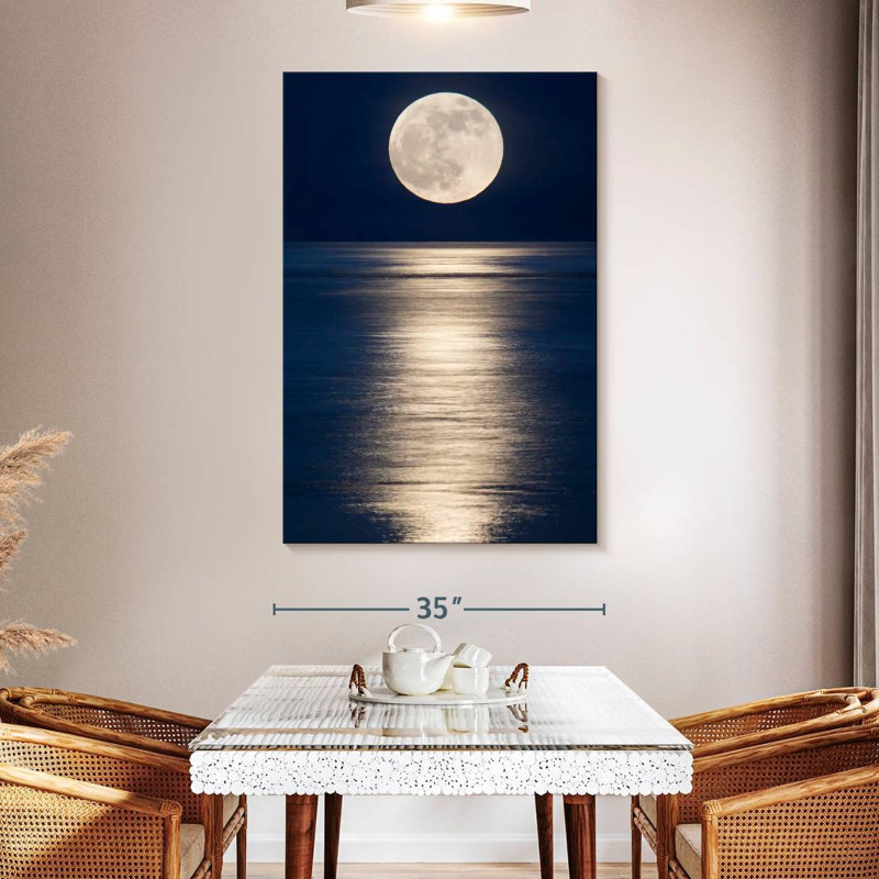 Oberle Night Ocean, 51" H x 34" W