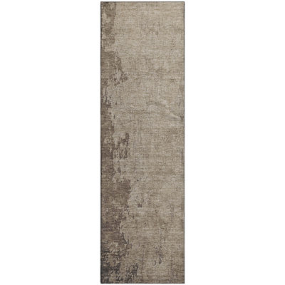 Premium Machine Washable Woodall AMF1912 Abstract Rug