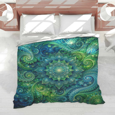 Intricate Mandala Paisley Comforter