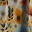 Mod Floral Nostalgia V - Rideau Mid-Century - Rideau occultant géométrique - 1 panneau-107538989