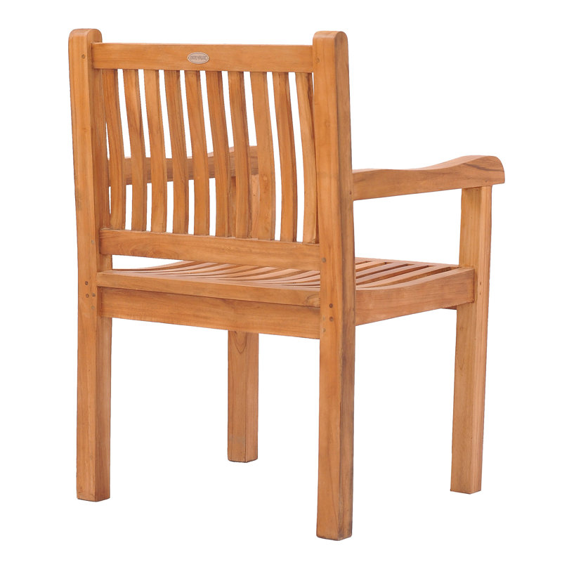 Catriona Outdoor Teak Dining Armchair