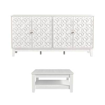Ensemble de salon moderne avec buffet Weddel Basilico