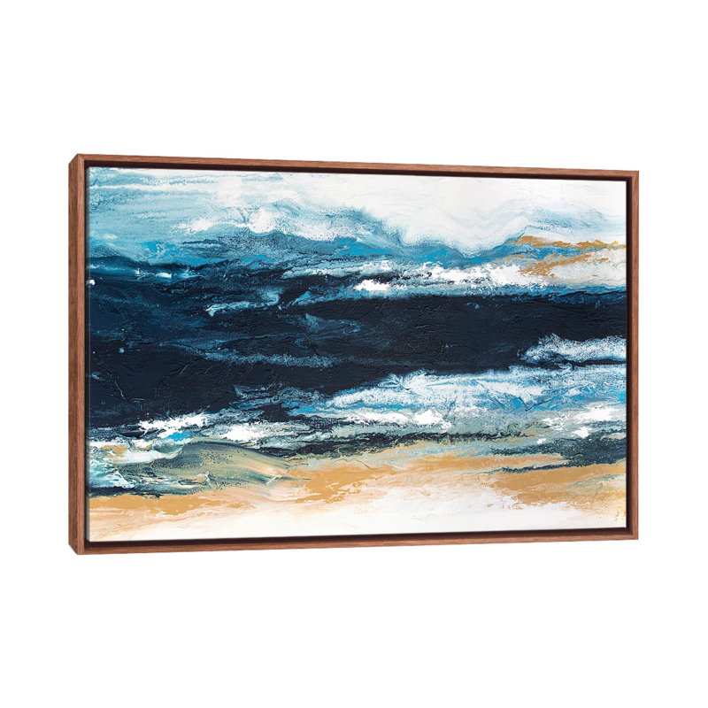 Highland - Print on Canvas, 101.6 cm H x 66.04 cm W, Classic Brown Wood Framed