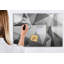 Magnetic Memo Board Whiteboard - 90 x 60 cm - With Marker and Magnets - 3D abstraction